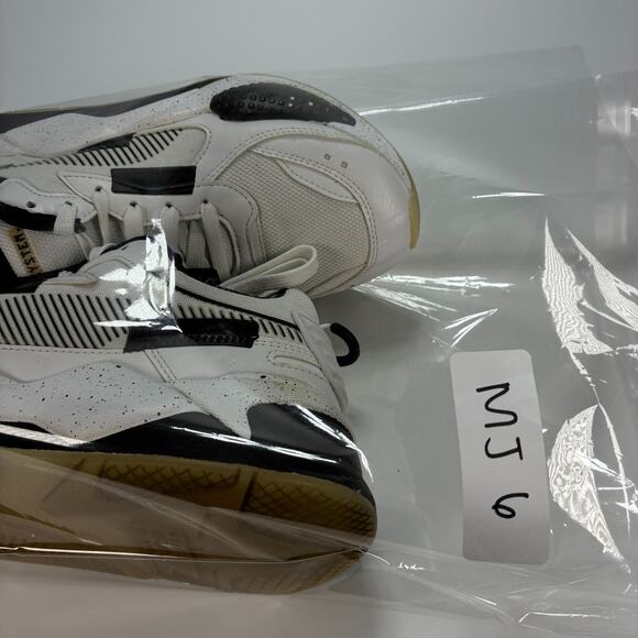 Puma RS-X Final Round Lace Up White Black Running Shoes 389823-01 Youth Size 6.5 - Picture 11 of 11